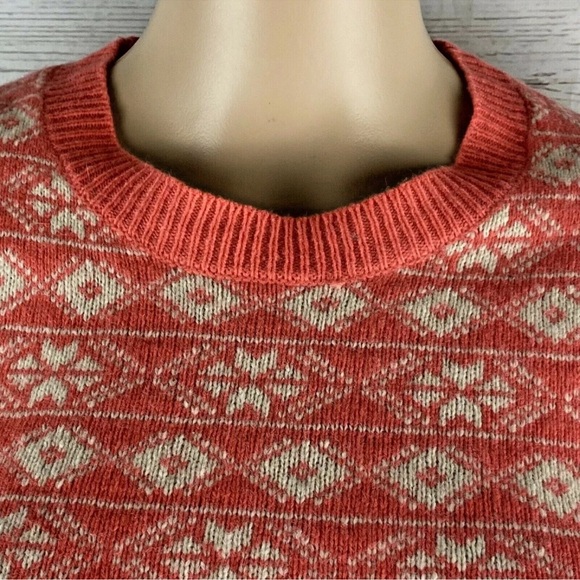 Gap Snowflake Sweater ❤️ Lambswool Blend - Picture 2 of 12